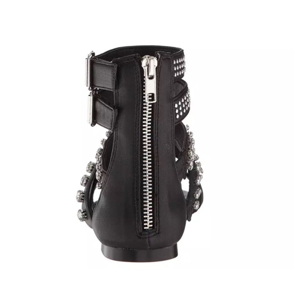 ❌SOLD❌ Steve Madden Black Sandals Gladiator - Picture 4 of 5